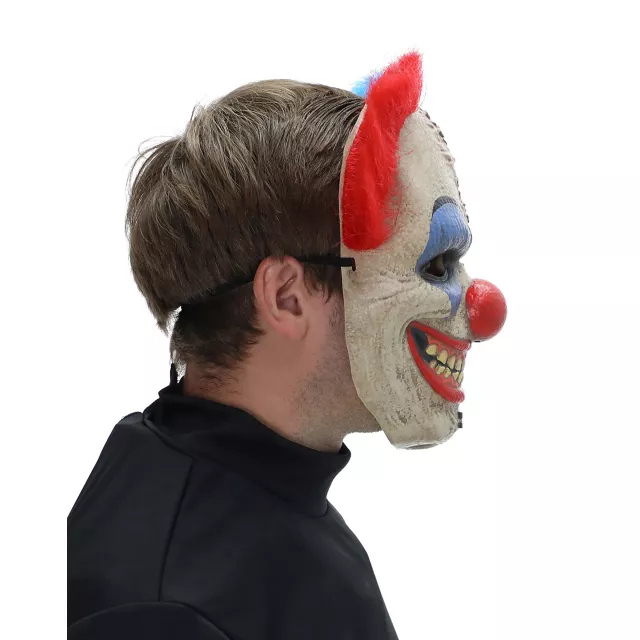 Double Vision Clown Half Mask at Spirit Halloween