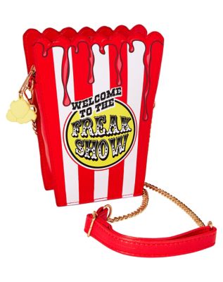 01632777 - Scary Clown Popcorn Crossbody Bag