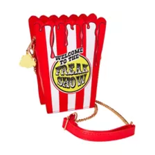 Scary Clown Popcorn Crossbody Bag at Spencer's