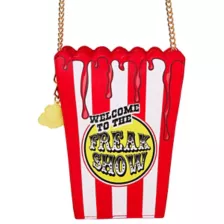 Scary Clown Popcorn Crossbody Bag at Spencer's