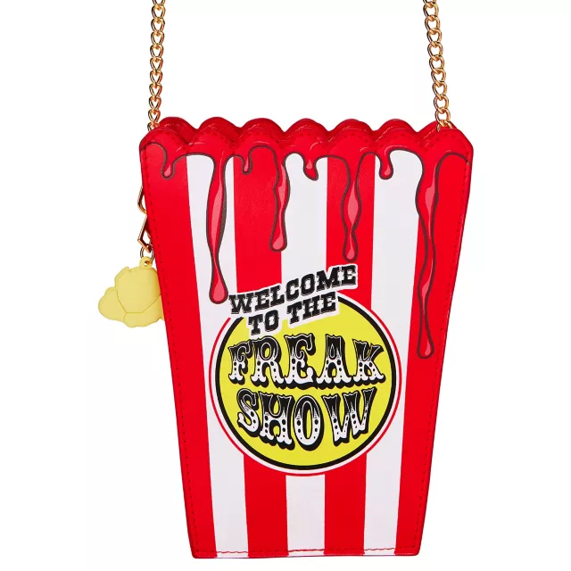 Scary Clown Popcorn Crossbody Bag at Spencer's