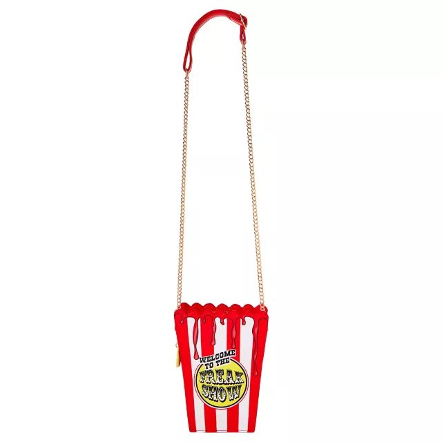 Scary Clown Popcorn Crossbody Bag at Spencer's