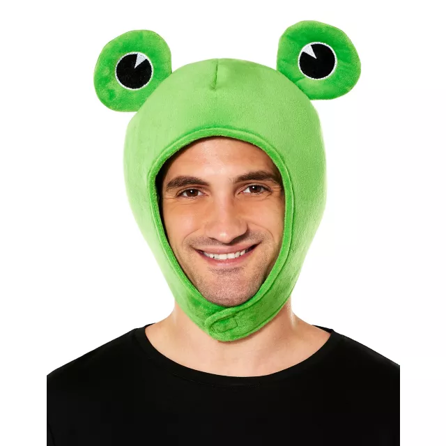 Green Frog Hat at Spirit Halloween