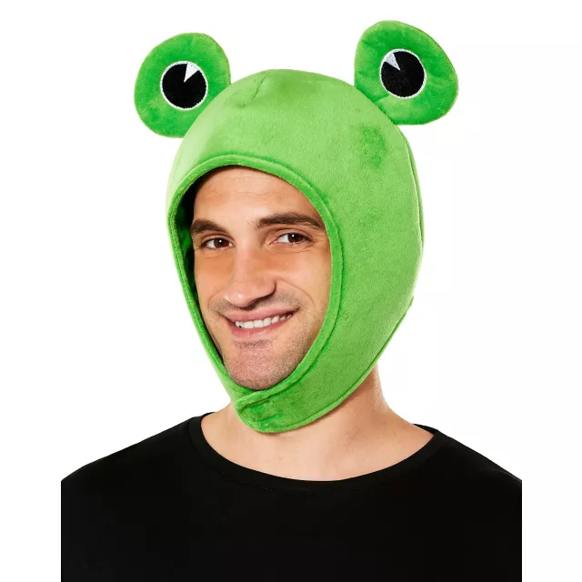 Green Frog Hat at Spirit Halloween