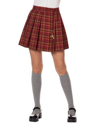 Harry Potter Plaid Gryffindor Skirt Suspender M (8/10)