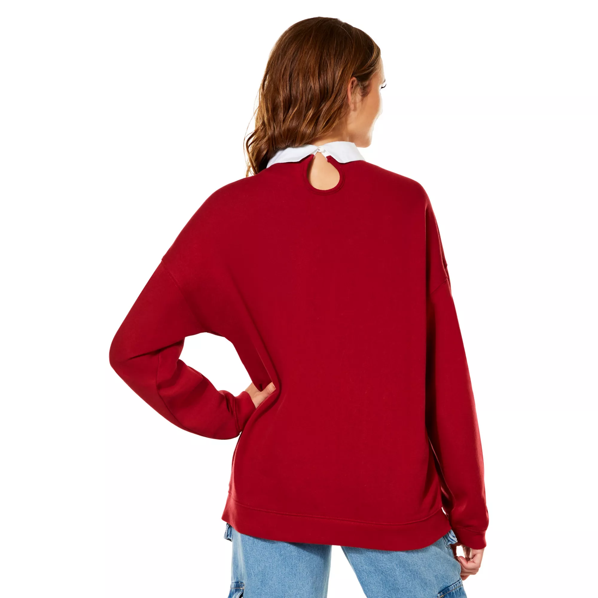 Gryffindor Collared Crewneck - Harry Potter at Spencer's