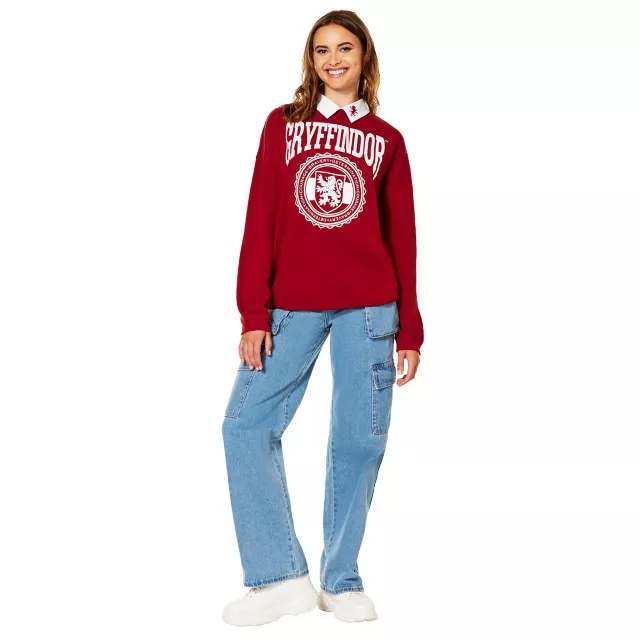 Gryffindor collared sweatshirt sale