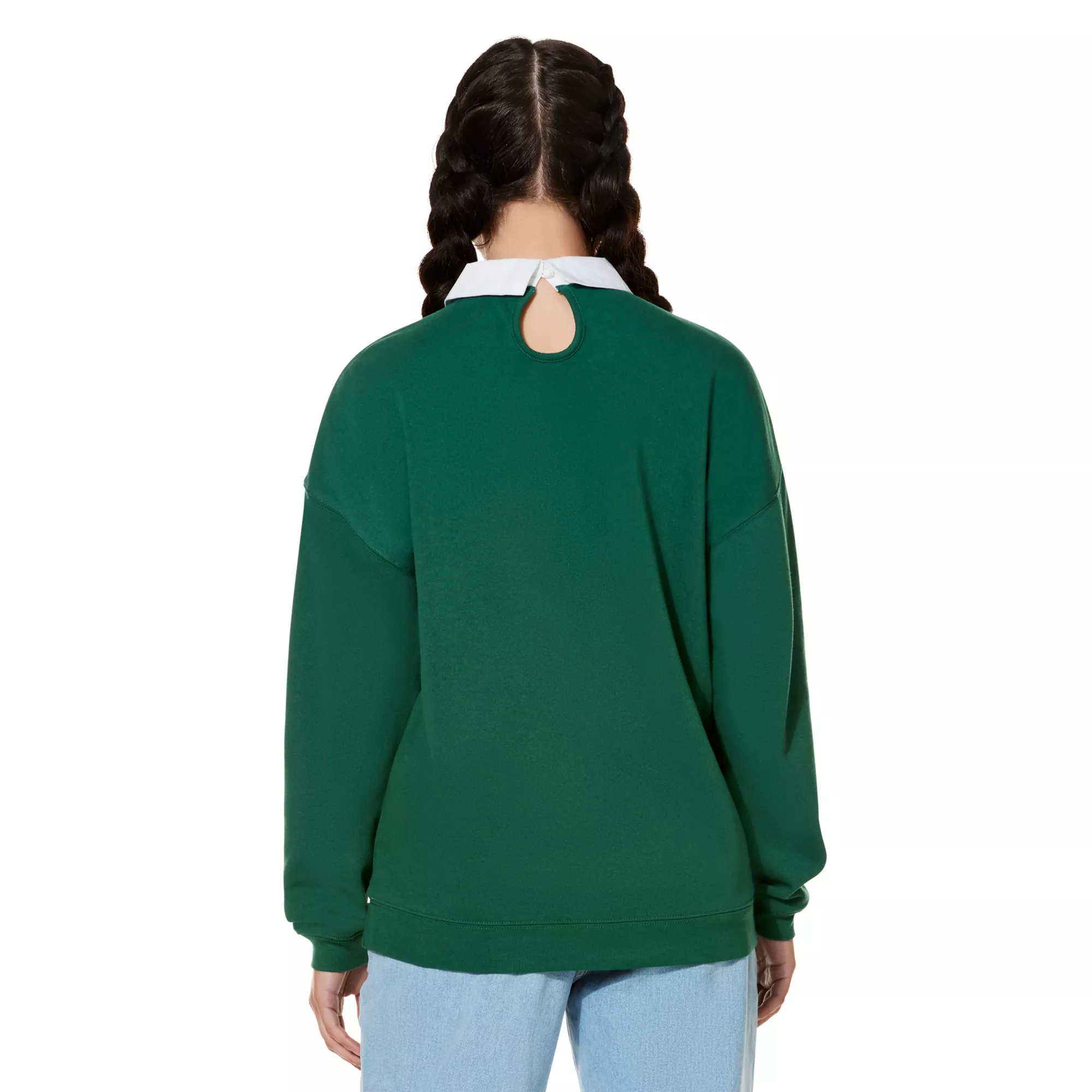 Slytherin Collared Crewneck - Harry Potter at Spencer's
