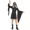 Adult Bling Ghost Face Dress Costume at Spencer's