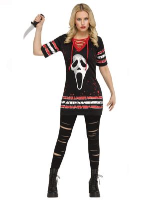 Scream Horror Movie Ghostface Hockey Jersey Officially Licensed Shirt