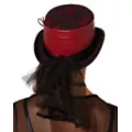 Red Gothic Top Hat at Spirit Halloween