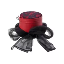 Red Gothic Top Hat at Spirit Halloween