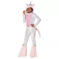 Kids Unicorn Hooded Jumpsuit at Spencer's