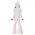 Kids Unicorn Hooded Jumpsuit at Spencer's