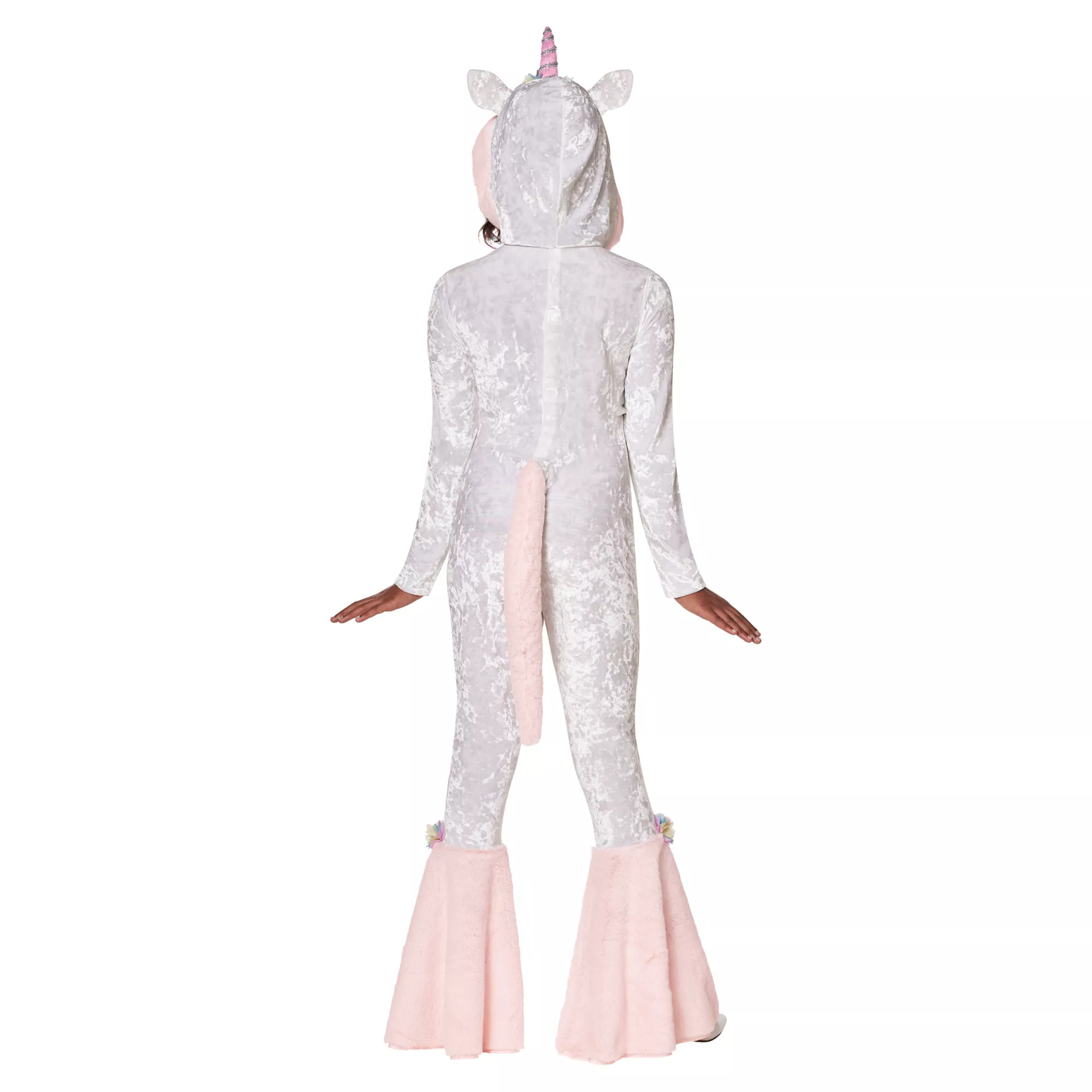 Kids Unicorn Hooded Jumpsuit at Spencer's