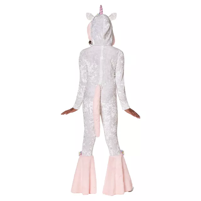 Kids Unicorn Hooded Jumpsuit at Spencer's