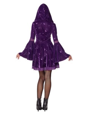 Adult Coven Witch Hooded Dress