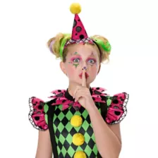 Kids Neon Clown Makeup Kit at Spencer's