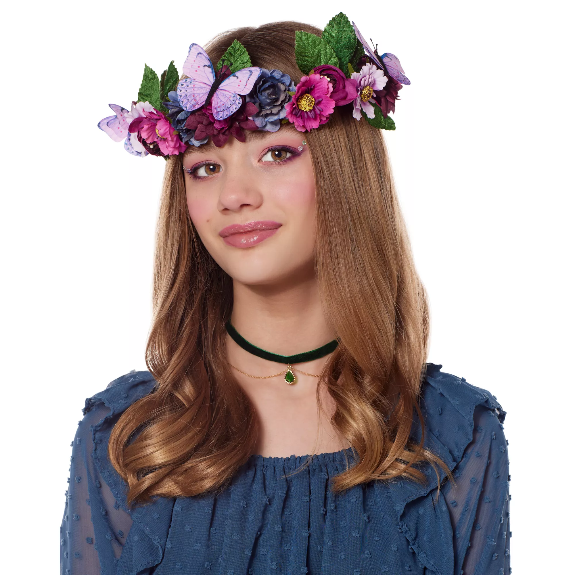 Kids Fairy Flower Crown at Spirit Halloween