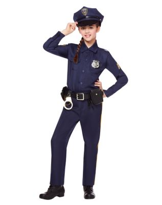 Kids Police Officer Costume - Deluxe 
