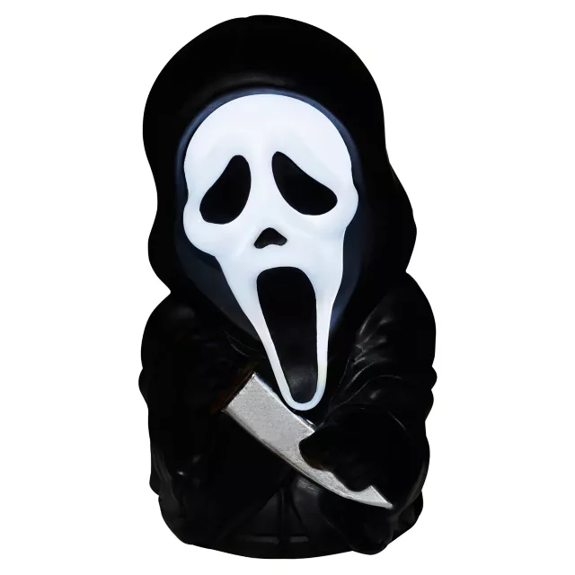 Ghost Face Light-Up Horror Statue at Spirit Halloween