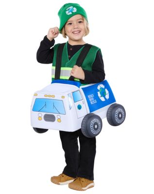 Toddler Trash Truck Ride Along Costume Spirithalloween