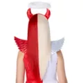 Heat Resistant Angel and Devil Split Wig at Spirit Halloween