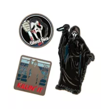 Ghost Face Pin Set - 3 Pack at Spencer's