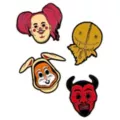 Bus Kids Pin Set 4 Pack - Trick 'r Treat at Spencer's