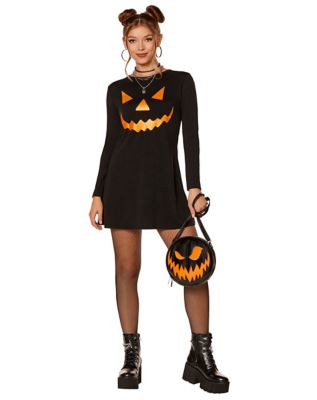 Pumpkin Costume: Shop Women's Halloween Jack-o-Lantern Dresses