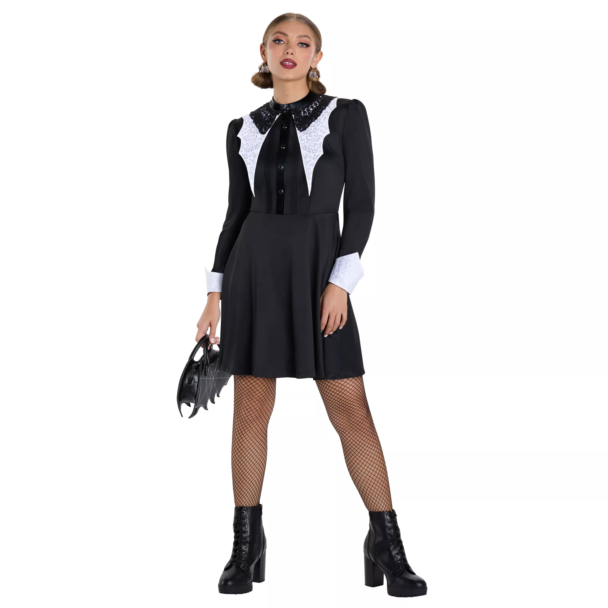 Adult Black Gothic Dress at Spencer's