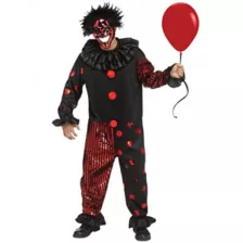 Adult Creepy Chrome Clown Costume at Spirit Halloween