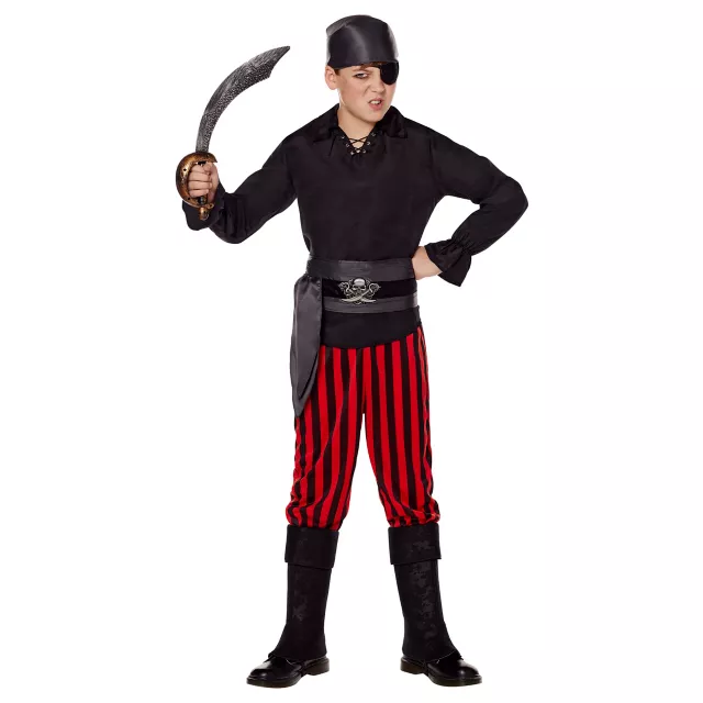 Dark Spirit Pirate Costume Boys Dark Spirit Pirate Costume Boys