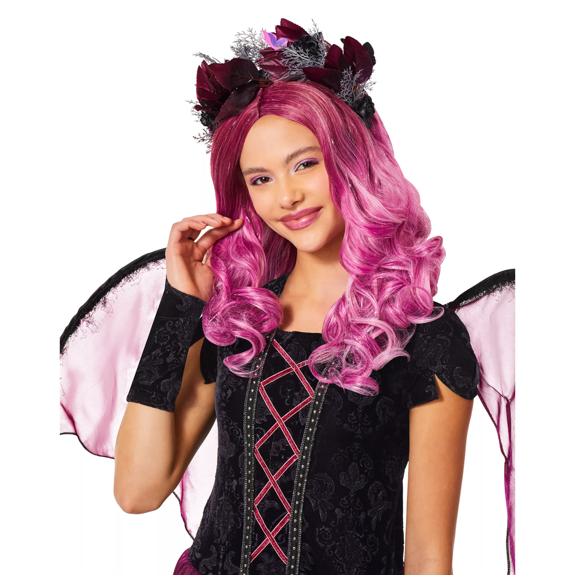 Kids Dark Fairy Wig at Spirit Halloween