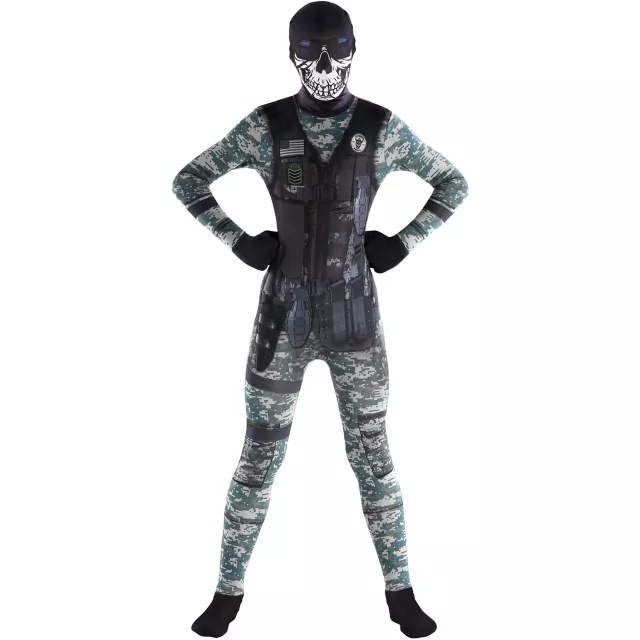 Kids Soldier Morph Suit Costume at Spirit Halloween