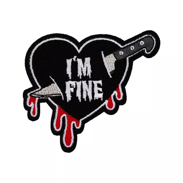 Dead Inside Bloody Patch Set - 4 Pack at Spencer's