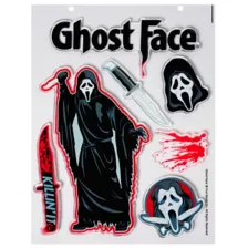 Ghost Face Gel Clings - 2 Pack at Spencer's