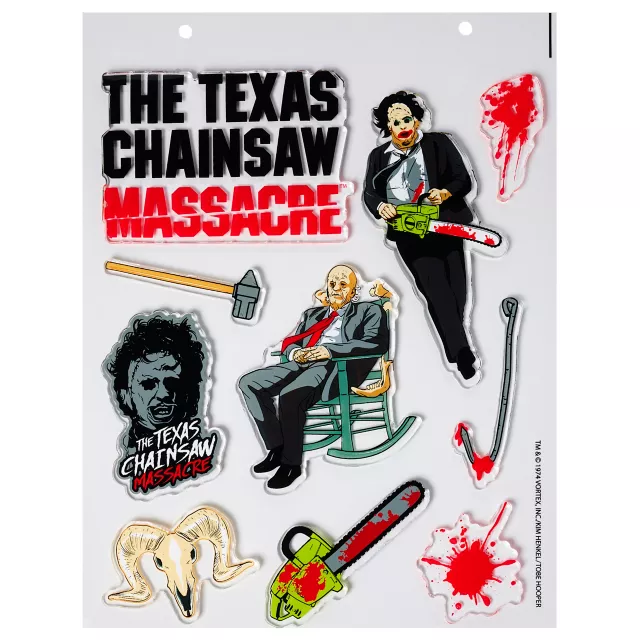 Leatherface Gel Clings 2 Pack - The Texas Chainsaw Massacre at Spencer's