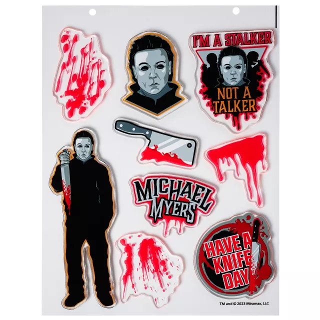 Michael Myers Gel Clings 2 Pack - Halloween at Spencer's