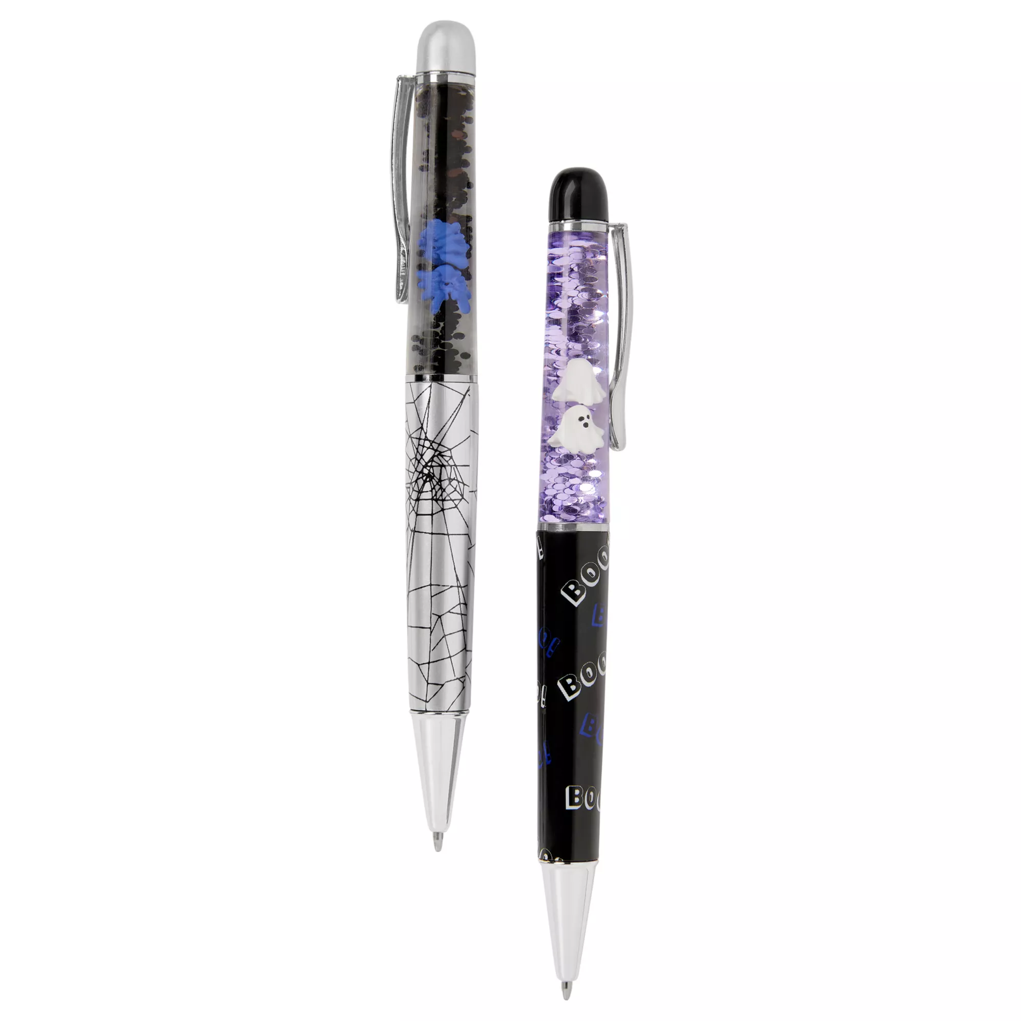 Spider Web Glitter Pens - 2 Pack at Spencer's
