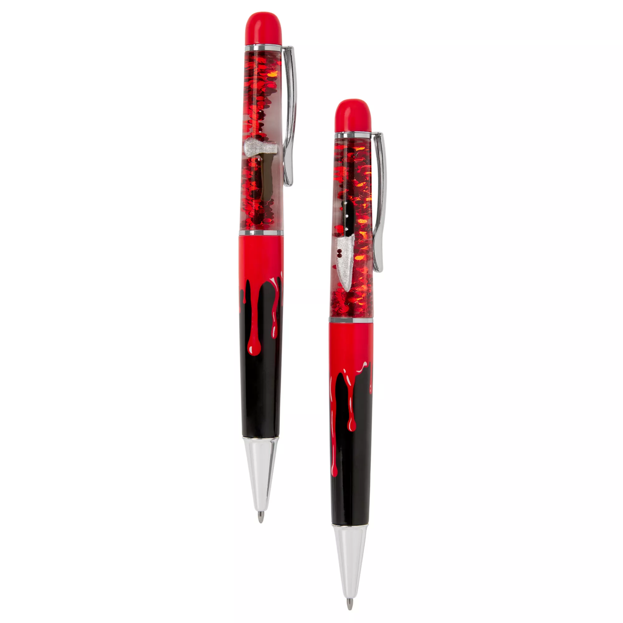 Bloody Glitter Pens - 2 Pack at Spirit Halloween