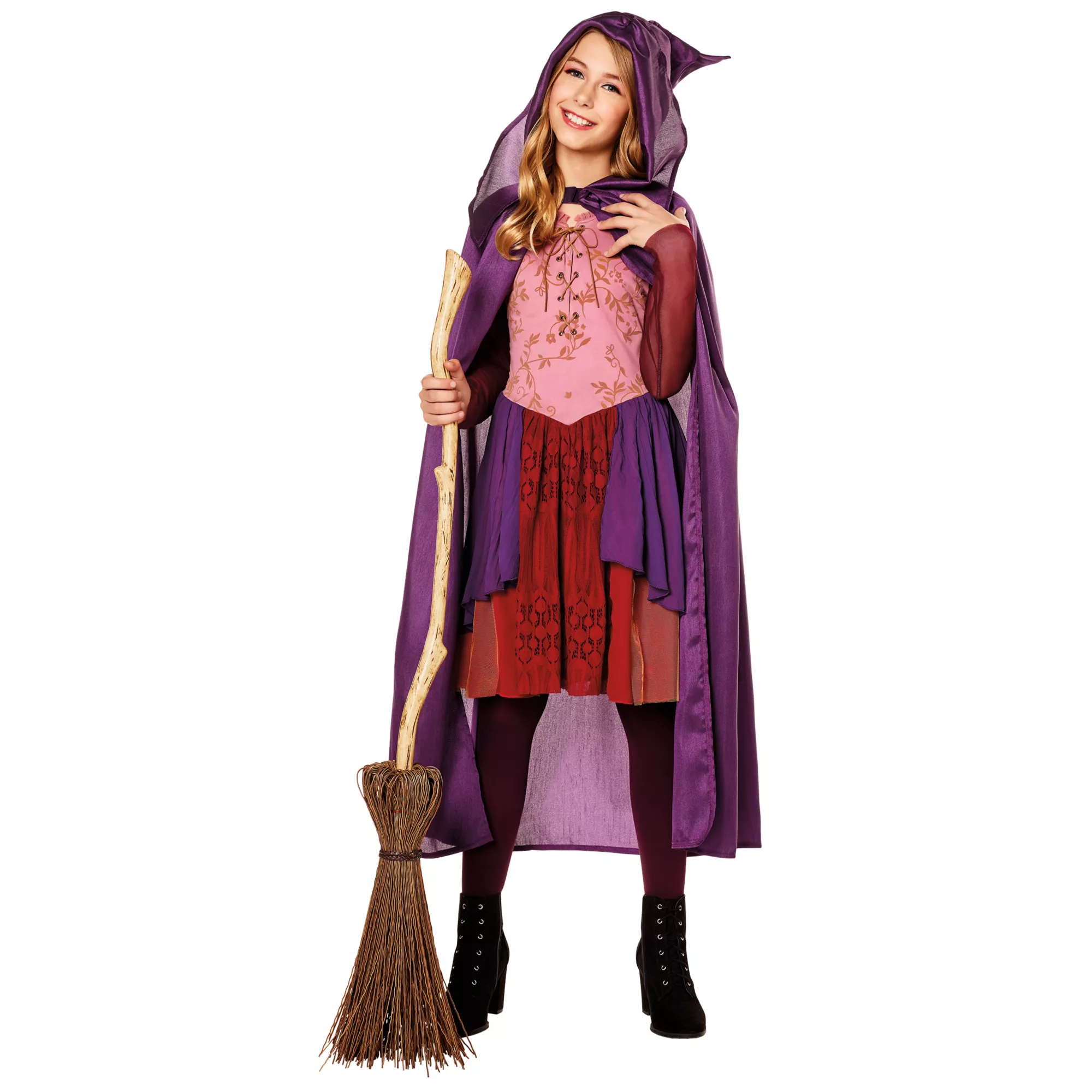 Kids Sarah Sanderson Cape - Hocus Pocus at Spirit Halloween