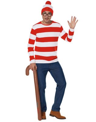 Adult Waldo Costume - Where's Waldo?