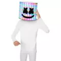 Kids LED Light-Up Marshmello Helmet at Spirit Halloween