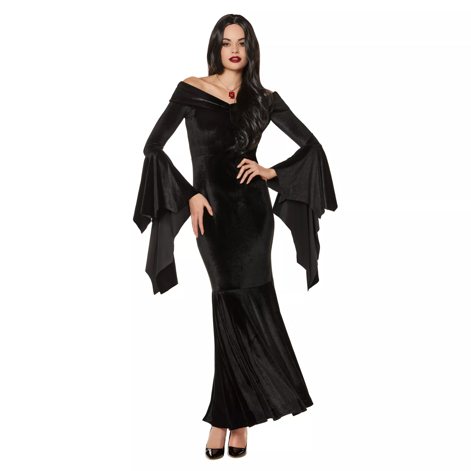 Adult Morticia Addams Costume - The Addams Family at Spirit Halloween