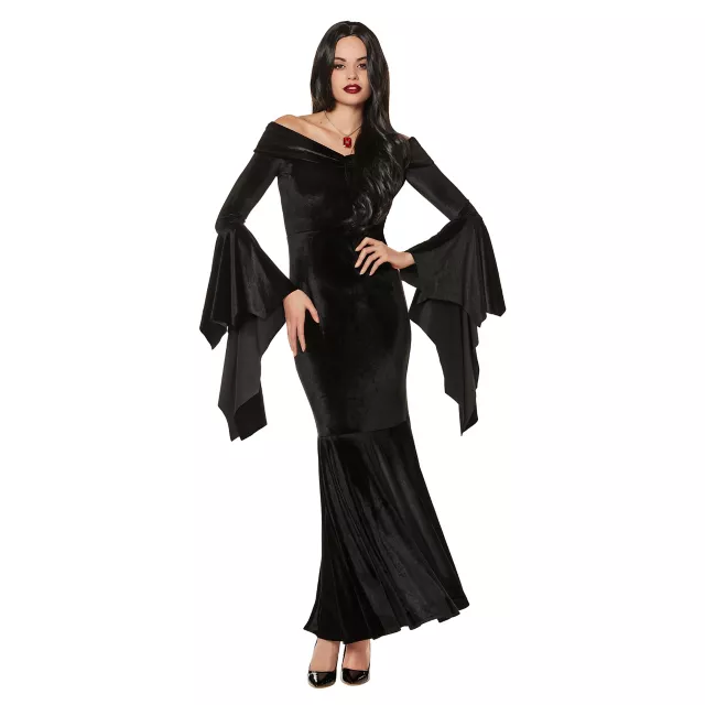 Adult Morticia Addams Costume - The Addams Family - Spirithalloween.com