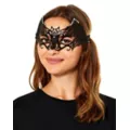 Rhinestone Bat Half Mask at Spirit Halloween