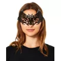 Rhinestone Bat Half Mask at Spirit Halloween
