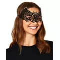 Rhinestone Bat Half Mask at Spirit Halloween