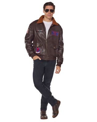 Adult Top Gun Maverick Bomber Jacket Spirithalloween